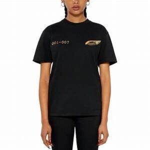 Pat McGrath Labs Gold Foil Hieroglyphic Eye Tee – Limited Edition - S
